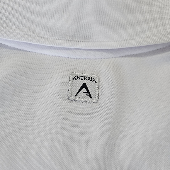 NWOT Antigua Women's Golf Shirt, Small, White - Picture 4 of 8